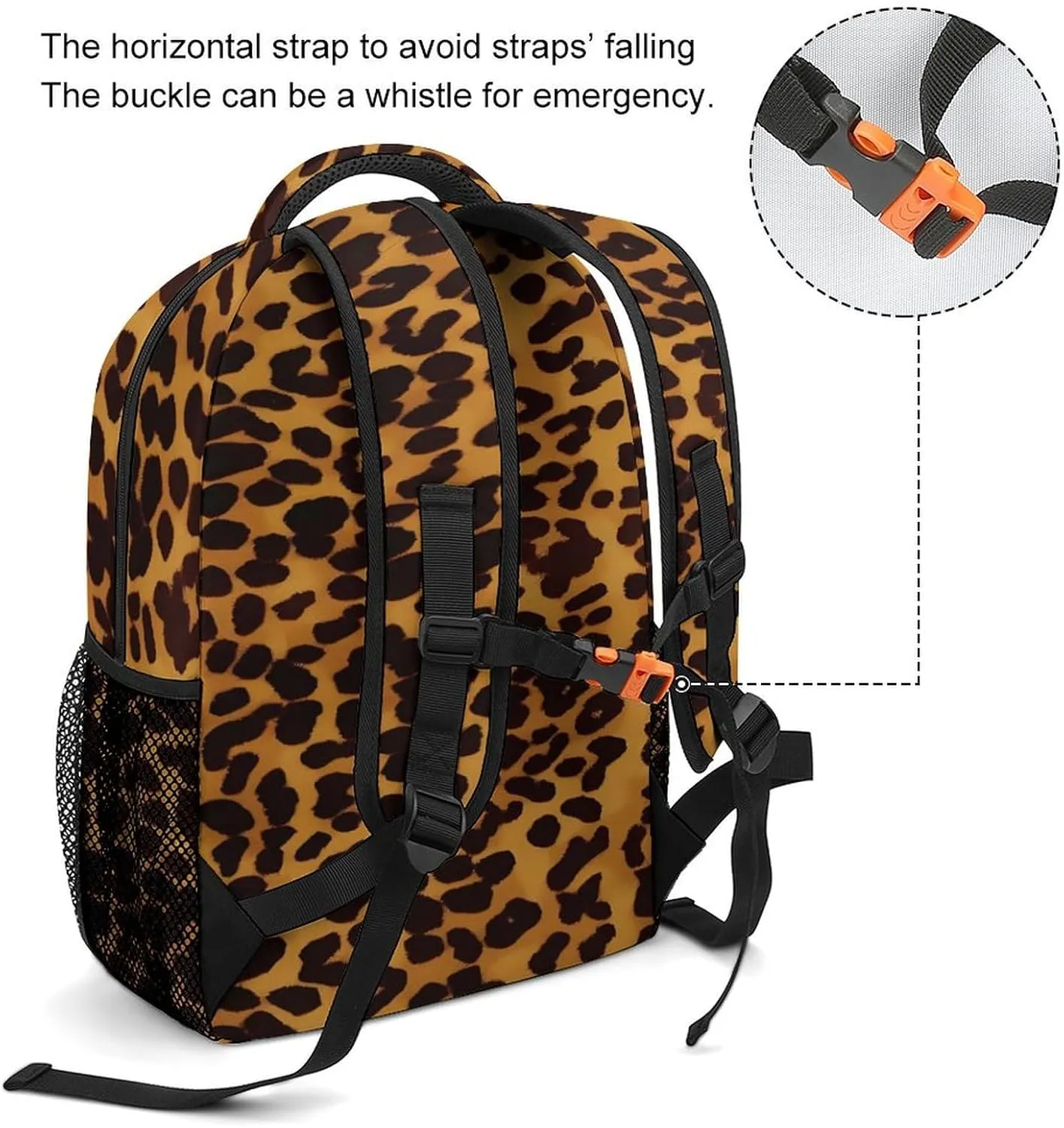 Small Backpacks Personalized Cool Cheetah Leopard Printing Travel Bag Lightweight Travel Backpack For Women Men