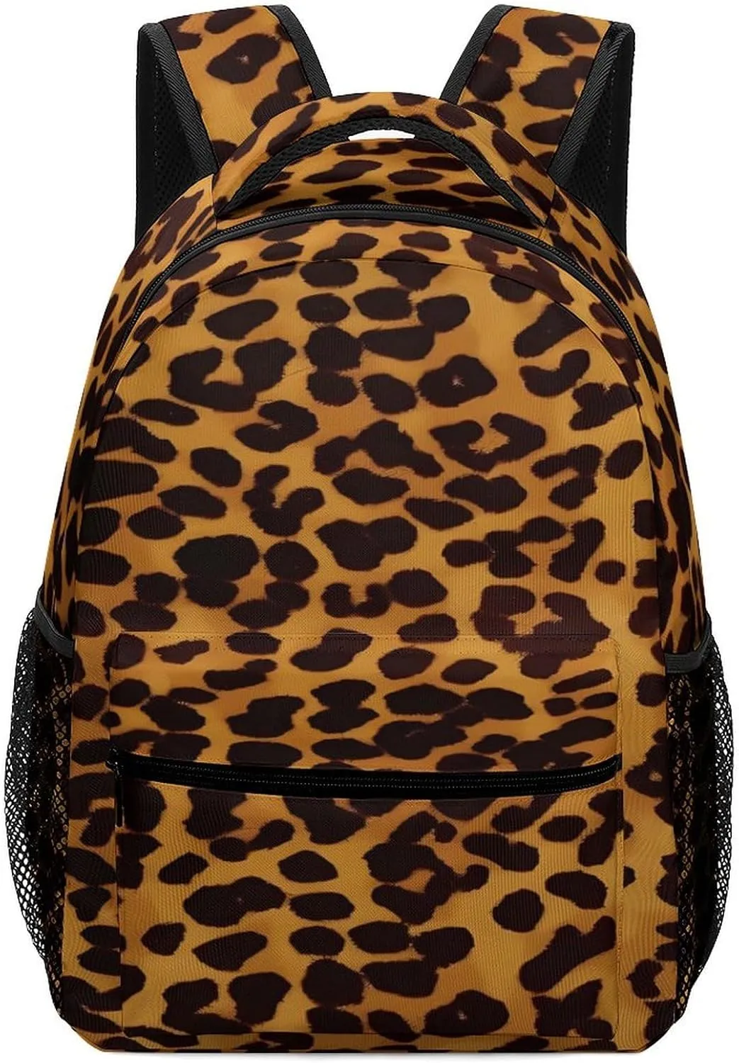 Small Backpacks Personalized Cool Cheetah Leopard Printing Travel Bag Lightweight Travel Backpack For Women Men