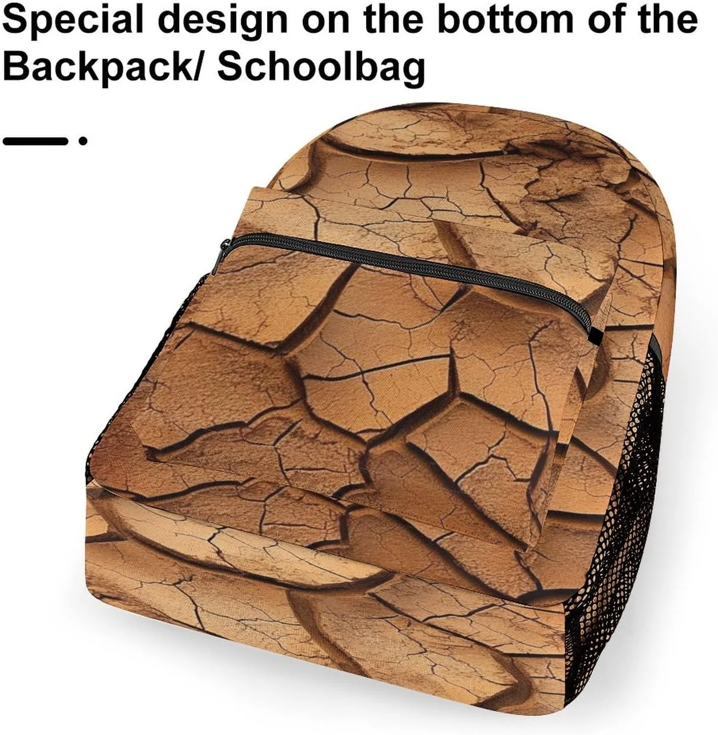 Small Backpacks Personalized Dry Land Printing Travel Bag Lightweight Travel Backpack For Women Men