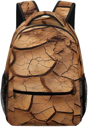 Small Backpacks Personalized Dry Land Printing Travel Bag Lightweight Travel Backpack For Women Men