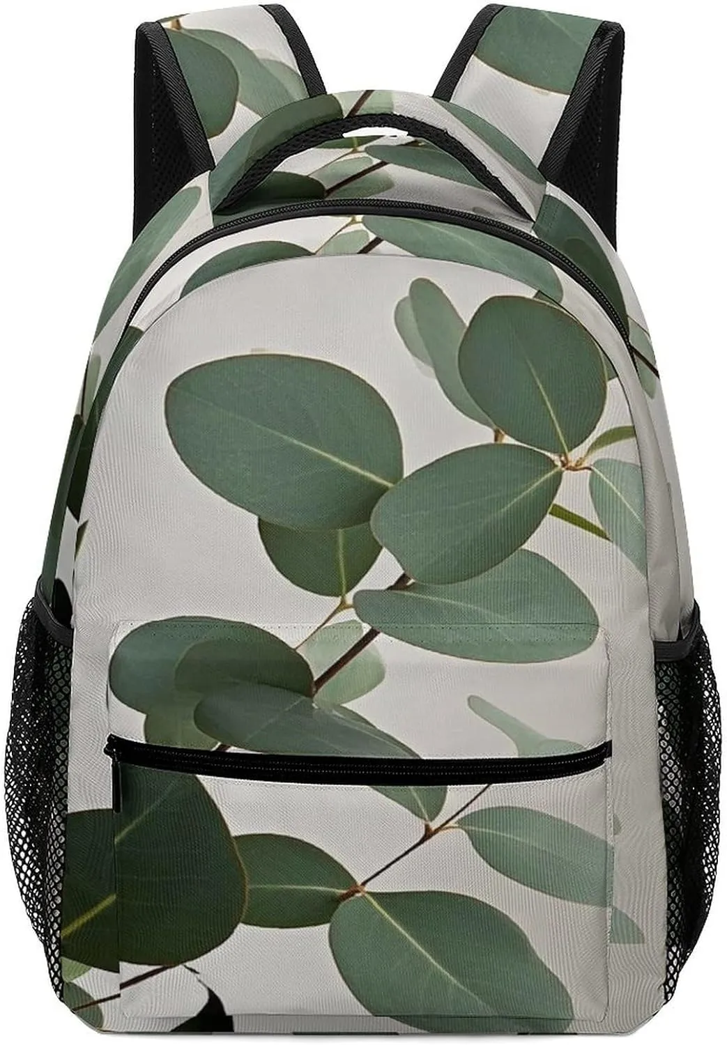 Small Backpacks Personalized Eucalyptus Leaves Printing Travel Bag Lightweight Travel Backpack For Women Men