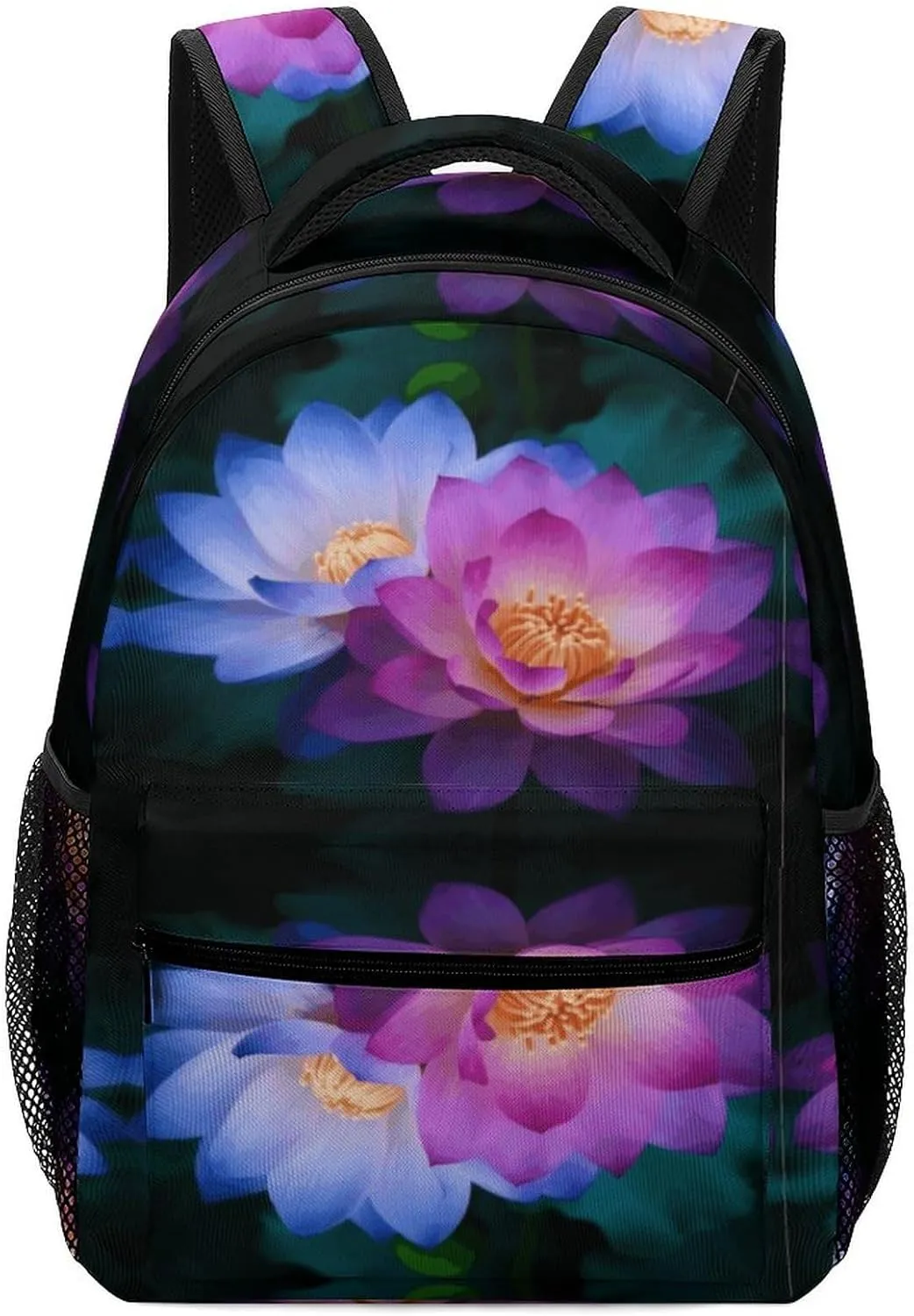 Small Backpacks Personalized Flower Printing Travel Bag Lightweight Travel Backpack For Women Men