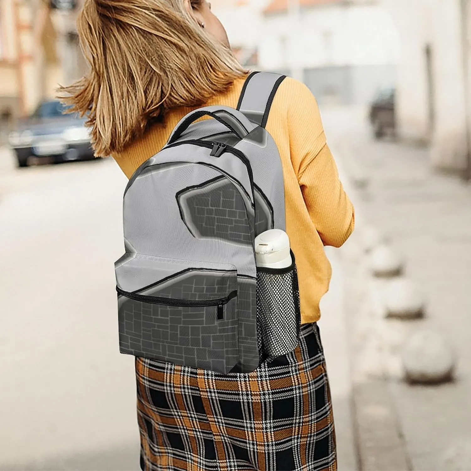 Small Backpacks Personalized Martial Arts Printing Travel Bag Lightweight Travel Backpack For Women Men