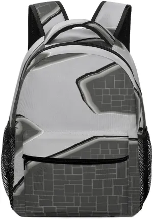Small Backpacks Personalized Martial Arts Printing Travel Bag Lightweight Travel Backpack For Women Men