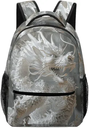 Small Backpacks Personalized Mythical Creature Printing Travel Bag Lightweight Travel Backpack For Women Men