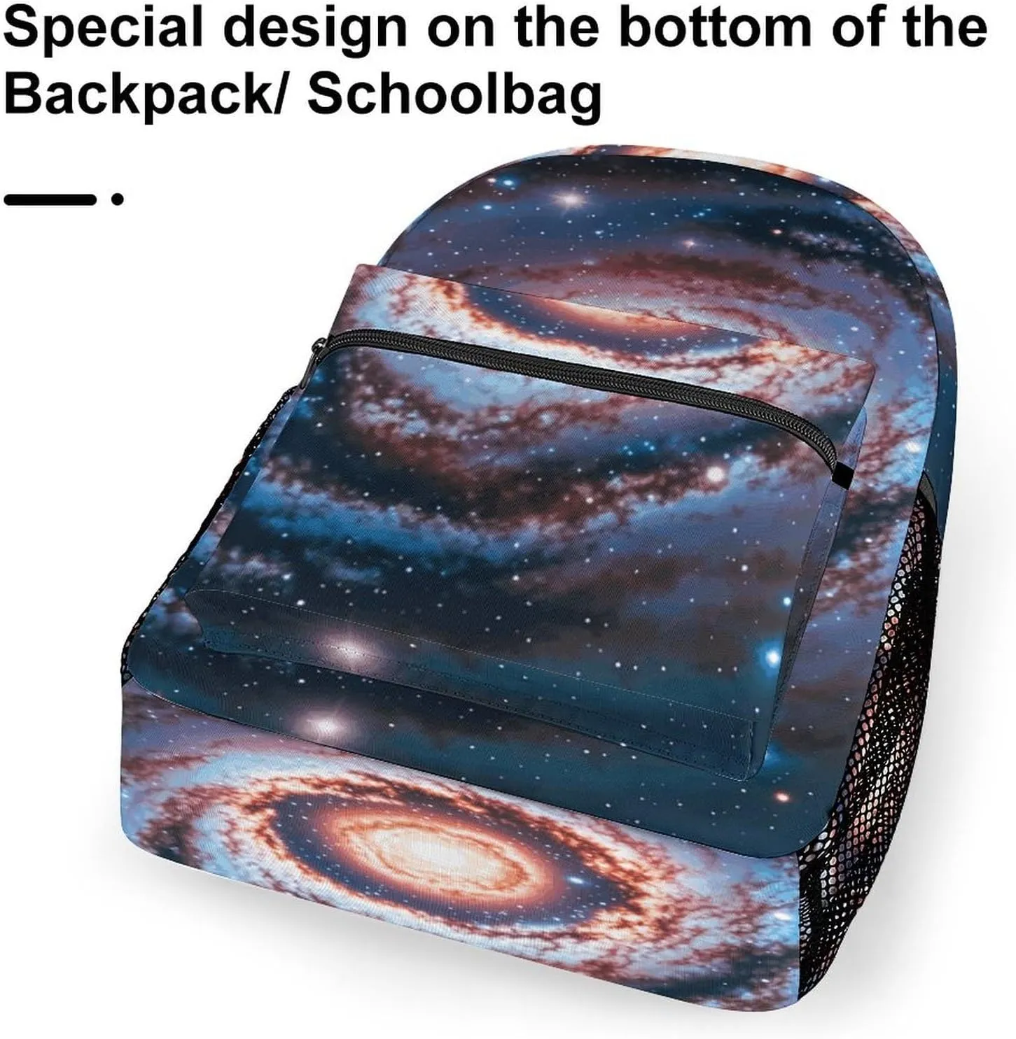 Small Backpacks Personalized Planet Stars And Galaxy Printing Travel Bag Lightweight Travel Backpack For Women Men