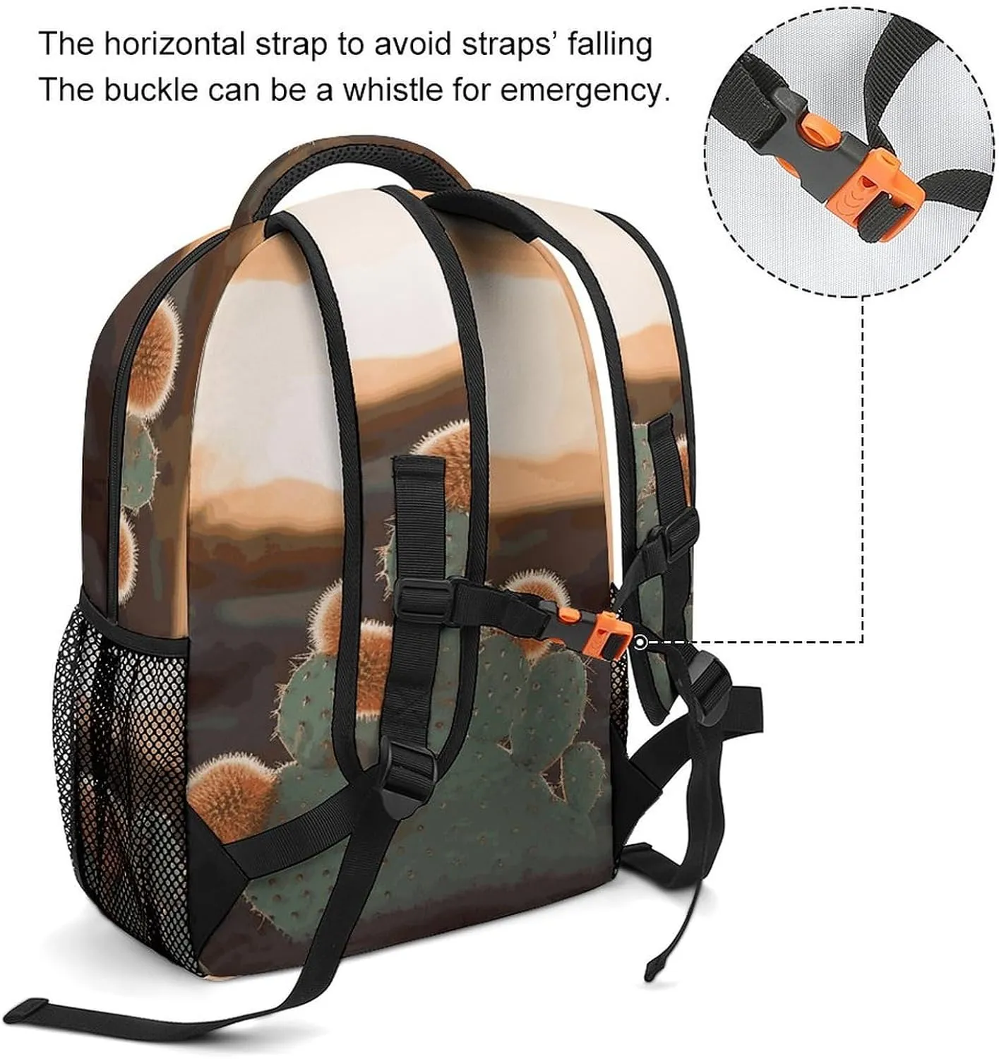 Small Backpacks Personalized Sunset Green Printing Travel Bag Lightweight Travel Backpack For Women Men