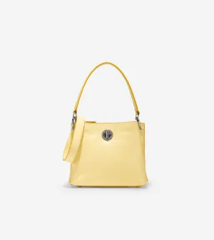 Small Turnlock Bucket Bag