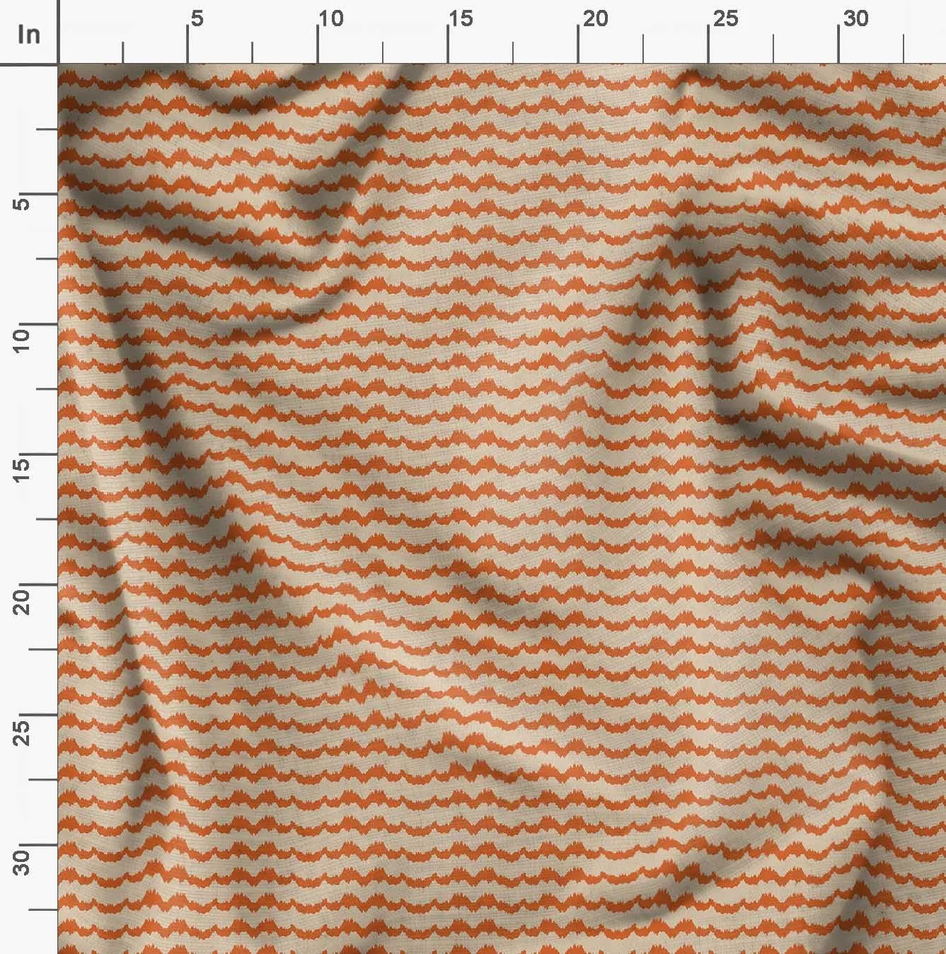 Soimoi Heavyweight Cotton Canvas Fabric Material - 56 Inch Wide, Orange - Abstract Print, Ideal For Making Durable Tote Bags, Backpacks, Jackets, Upholstery, Cushions, Outdoor Furniture Covers, 1 Yard