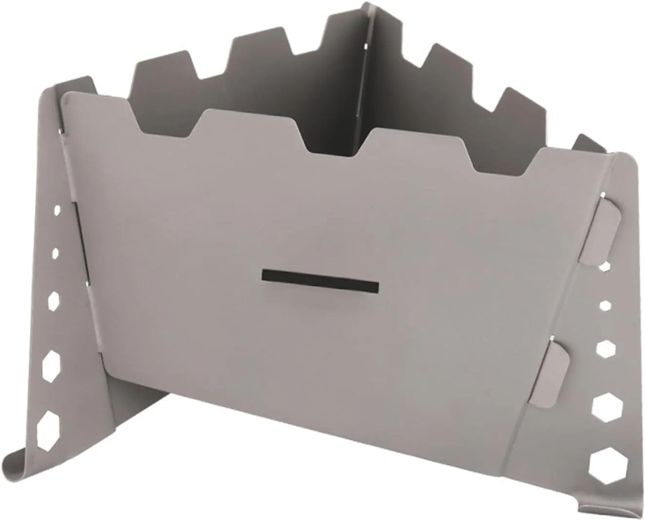 Solid Fuels Stove,Folding Stove,Solid Fuels Stove Tablets with Side Panel,Foldable Barbecue Stove for Camping Hiking