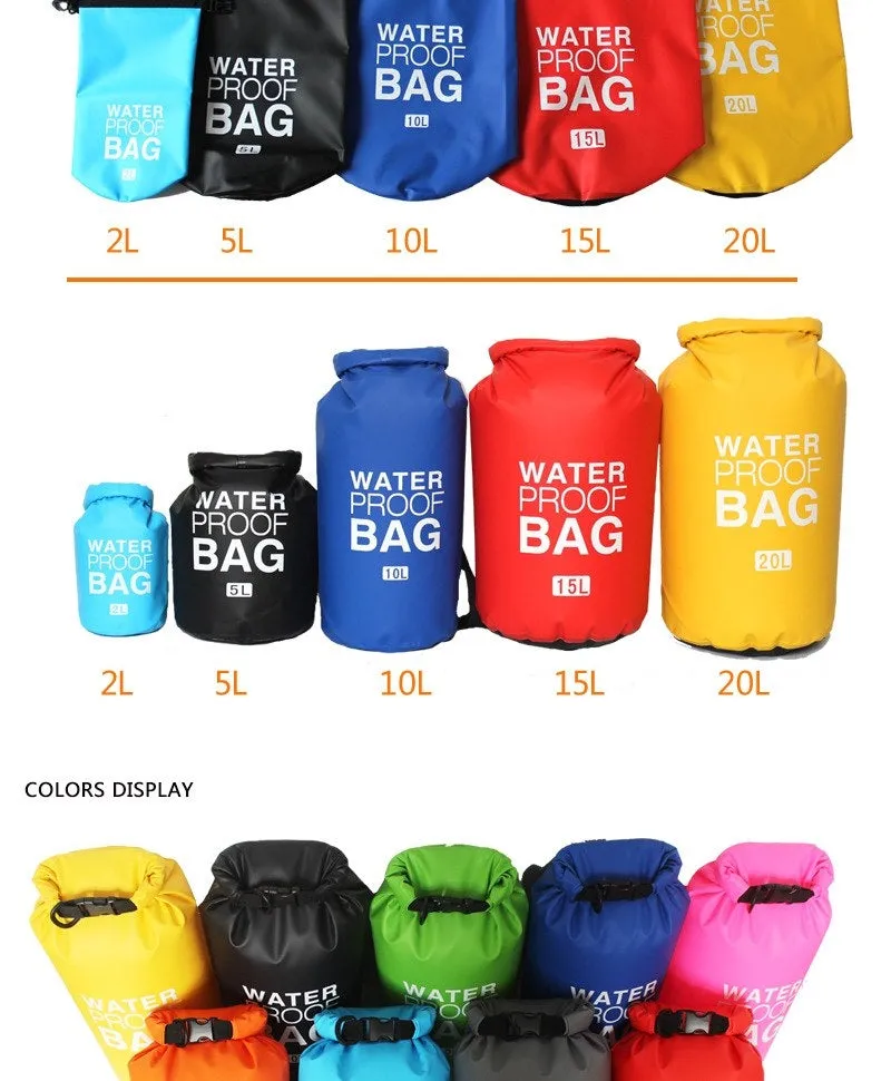 Solid Waterproof Dry Bag for Sports and Outdoors (WP-06)