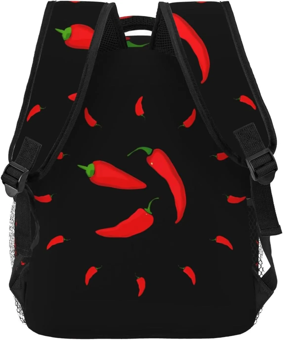 Spicy Red Chilli Peppers Backpacks 15 Inch Laptop Backpack Multipurpose Double Shoulder Bag For Men Women Gifts