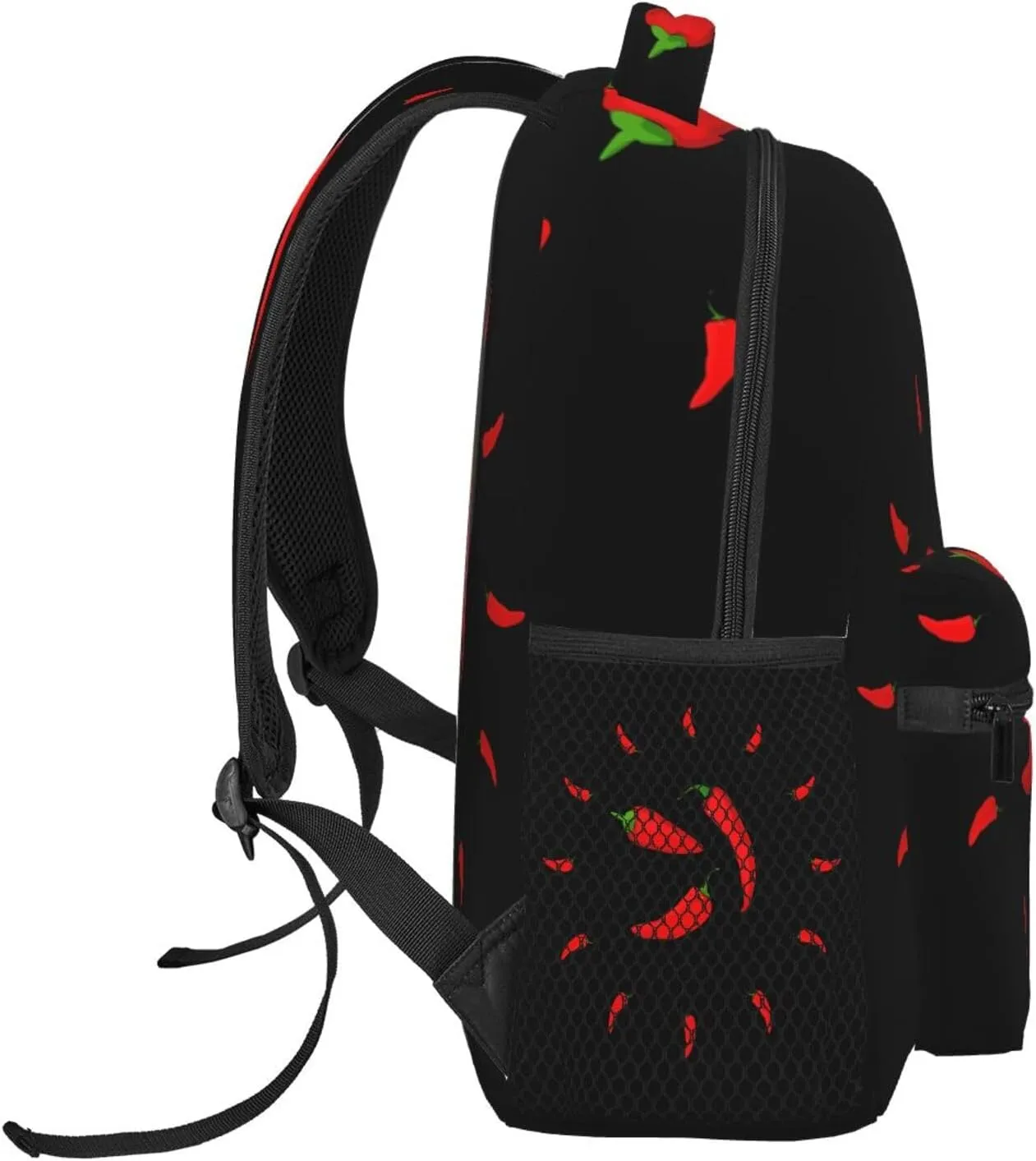 Spicy Red Chilli Peppers Backpacks 15 Inch Laptop Backpack Multipurpose Double Shoulder Bag For Men Women Gifts