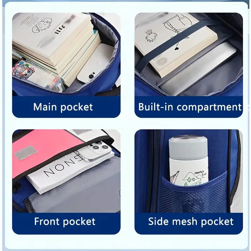 Split Shift Detachable Elite Backpack - Stylish, Durable, Waterproof School Bag