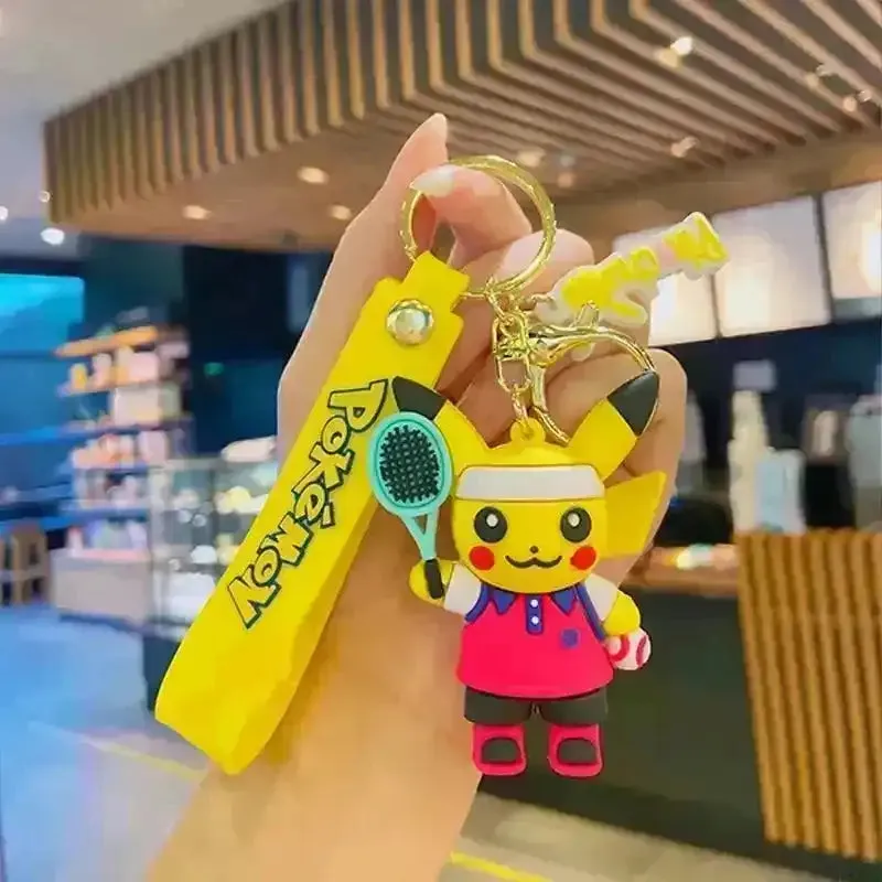 Sporty Pikachu 3D Keychain