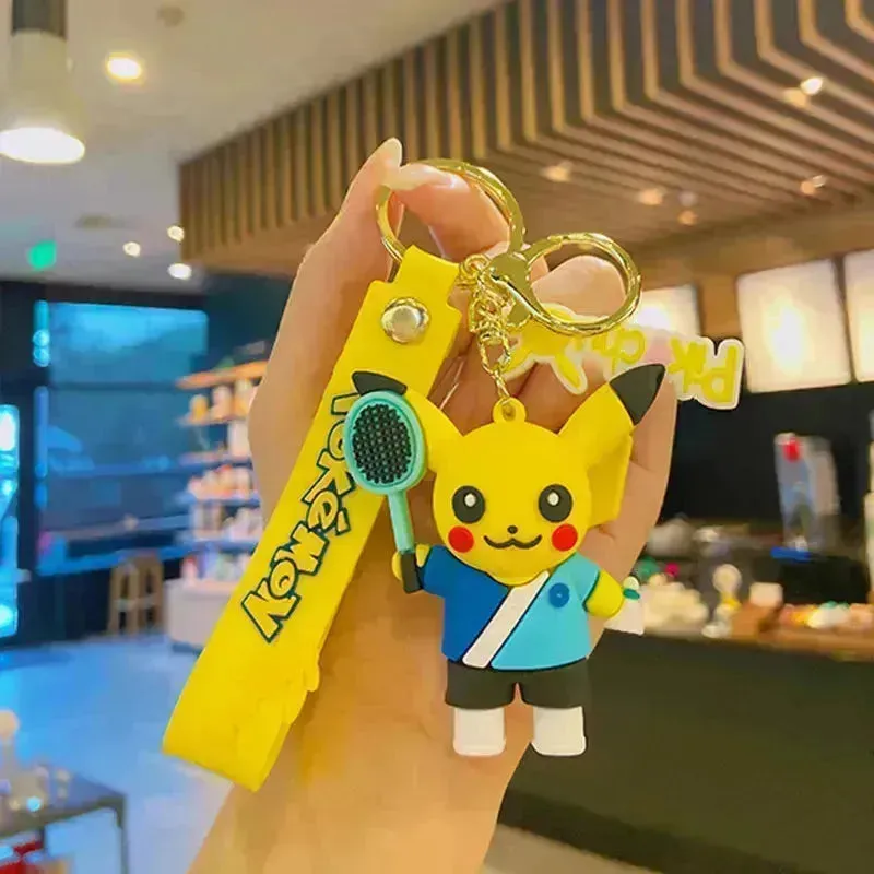 Sporty Pikachu 3D Keychain