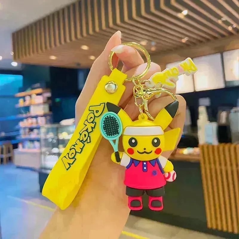 Sporty Pikachu 3D Keychain