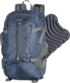 Sukeen Hiking Backpack Packable Lightweight 30L Backpack Wear Resistant Daypack for Outdoor Travel Camping Cycling
