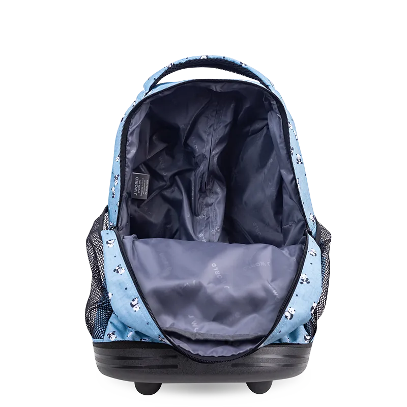 Sunny Rolling Backpack (17 Inch) in Panda
