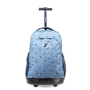 Sunny Rolling Backpack (17 Inch) in Panda