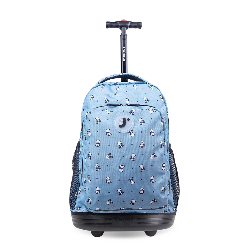 Sunny Rolling Backpack (17 Inch) in Panda