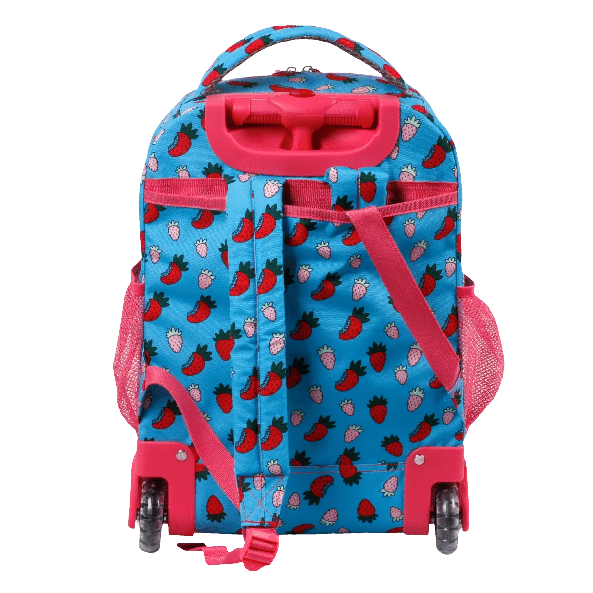 Sunny Rolling Backpack (17 Inch) in Strawberry - Final Sale