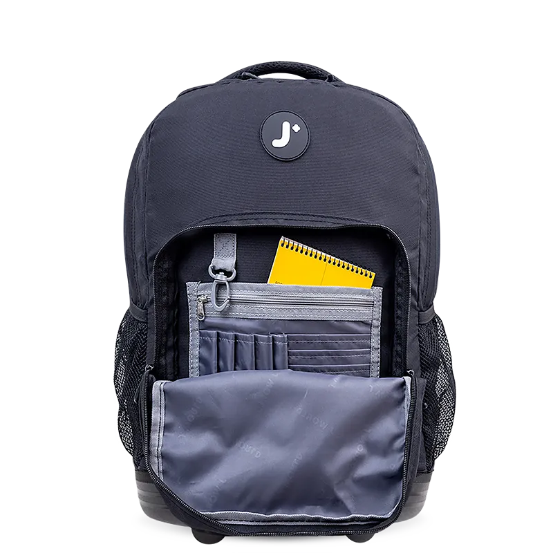 Sunrise Rolling Backpack (18 Inch) in Black