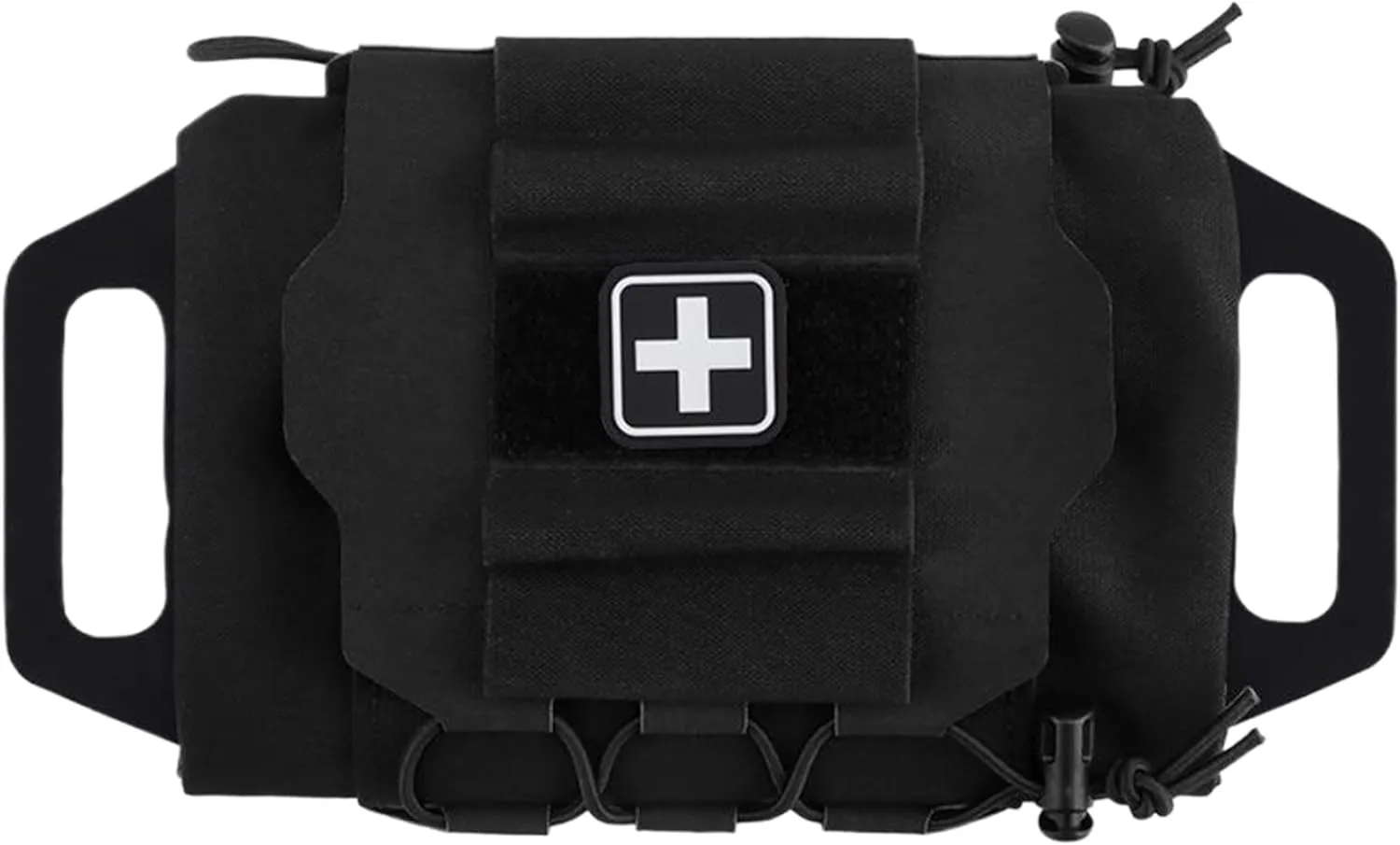 Tactical Military Pouch,First-aid Belt Pouch,Large Capacity Tactical First Aid Kit,Survival Two-Piece System Med Roll Carrier Trauma Kit for Emergency Survival Outdoor Travel Hiking