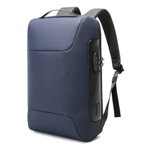 THE CLOWNFISH Multi Functional Water Proof Anti Theft 15.6 inch Laptop Backpack (Blue)