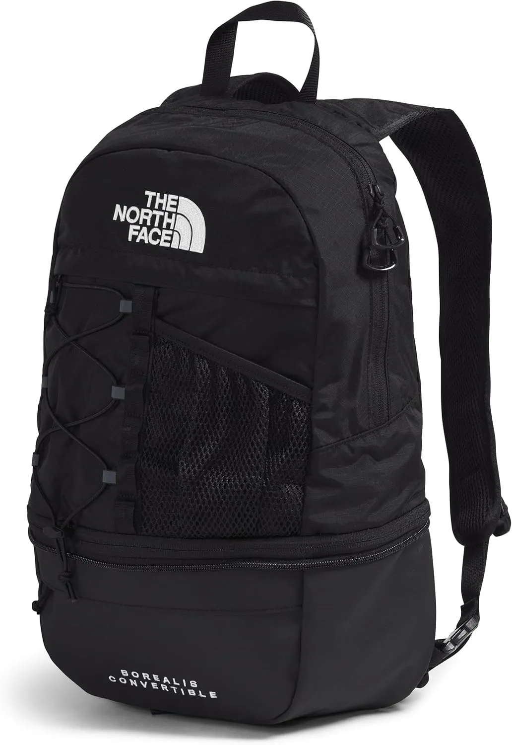 THE NORTH FACE Borealis Convertible Pack, TNF Black/TNF Black, One Size