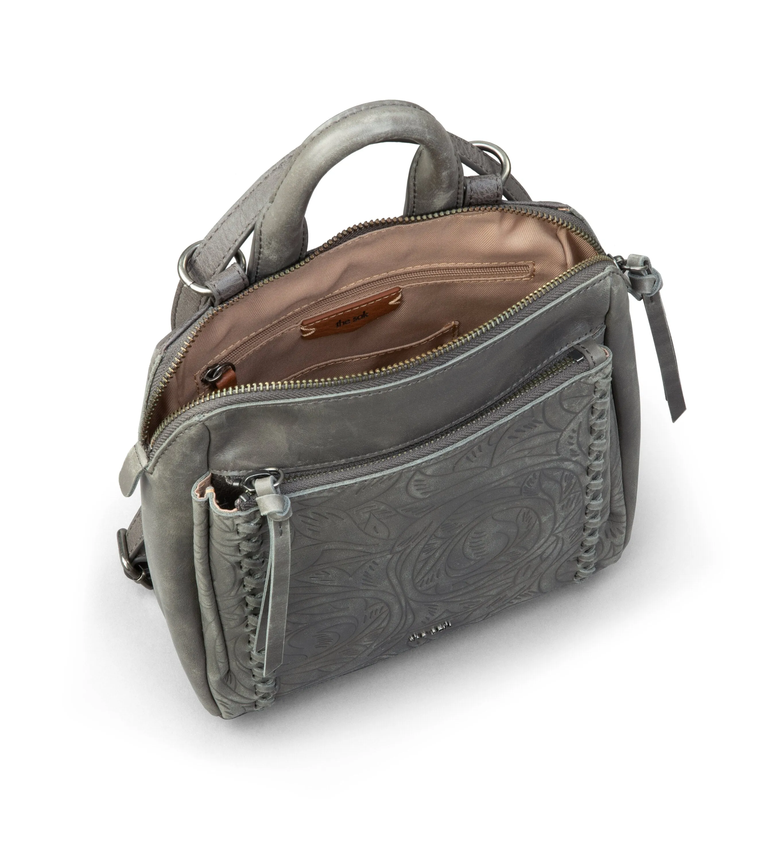 The Sak Loyola Leather Convertible Backpack