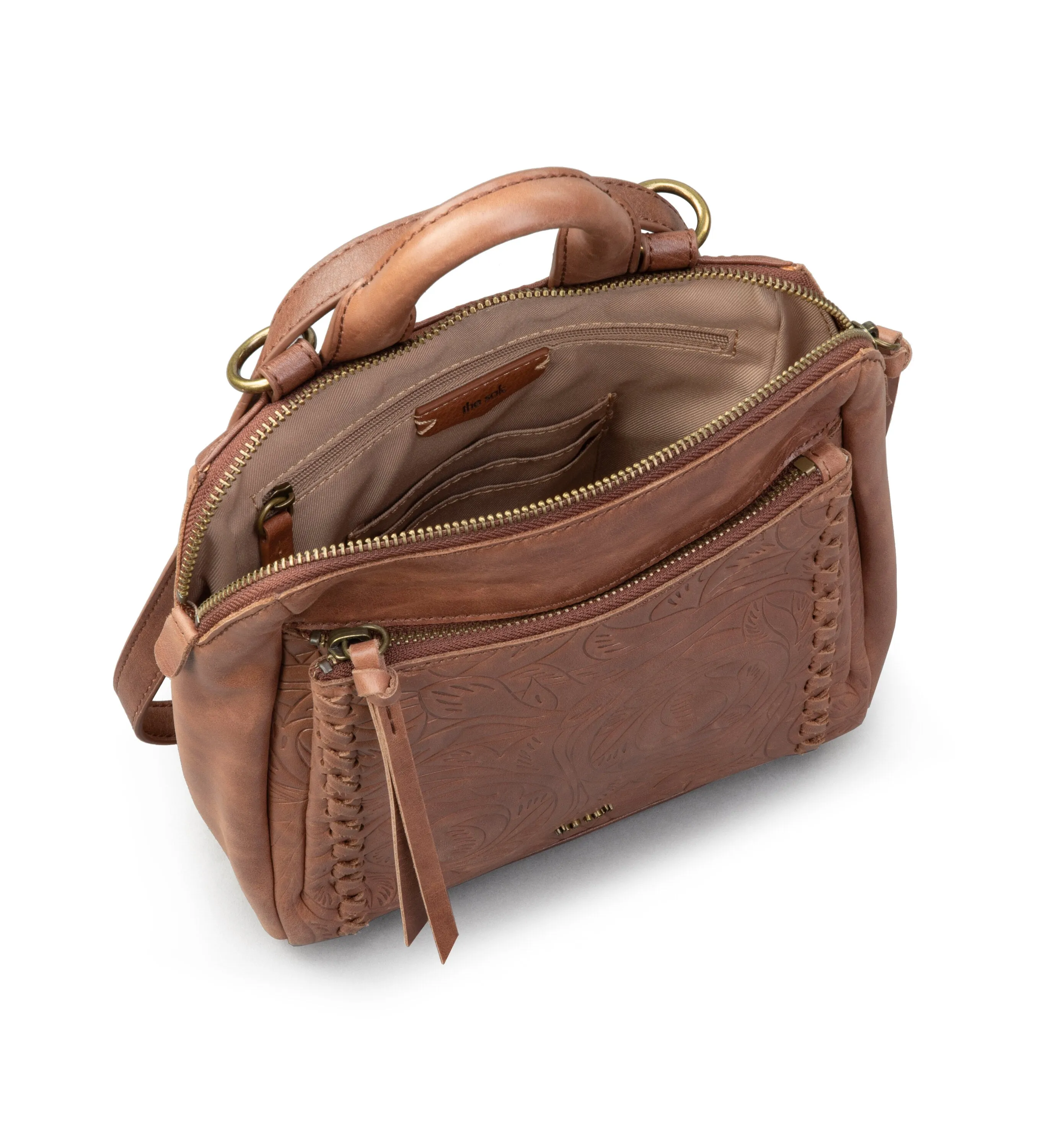 The Sak Loyola Leather Convertible Backpack