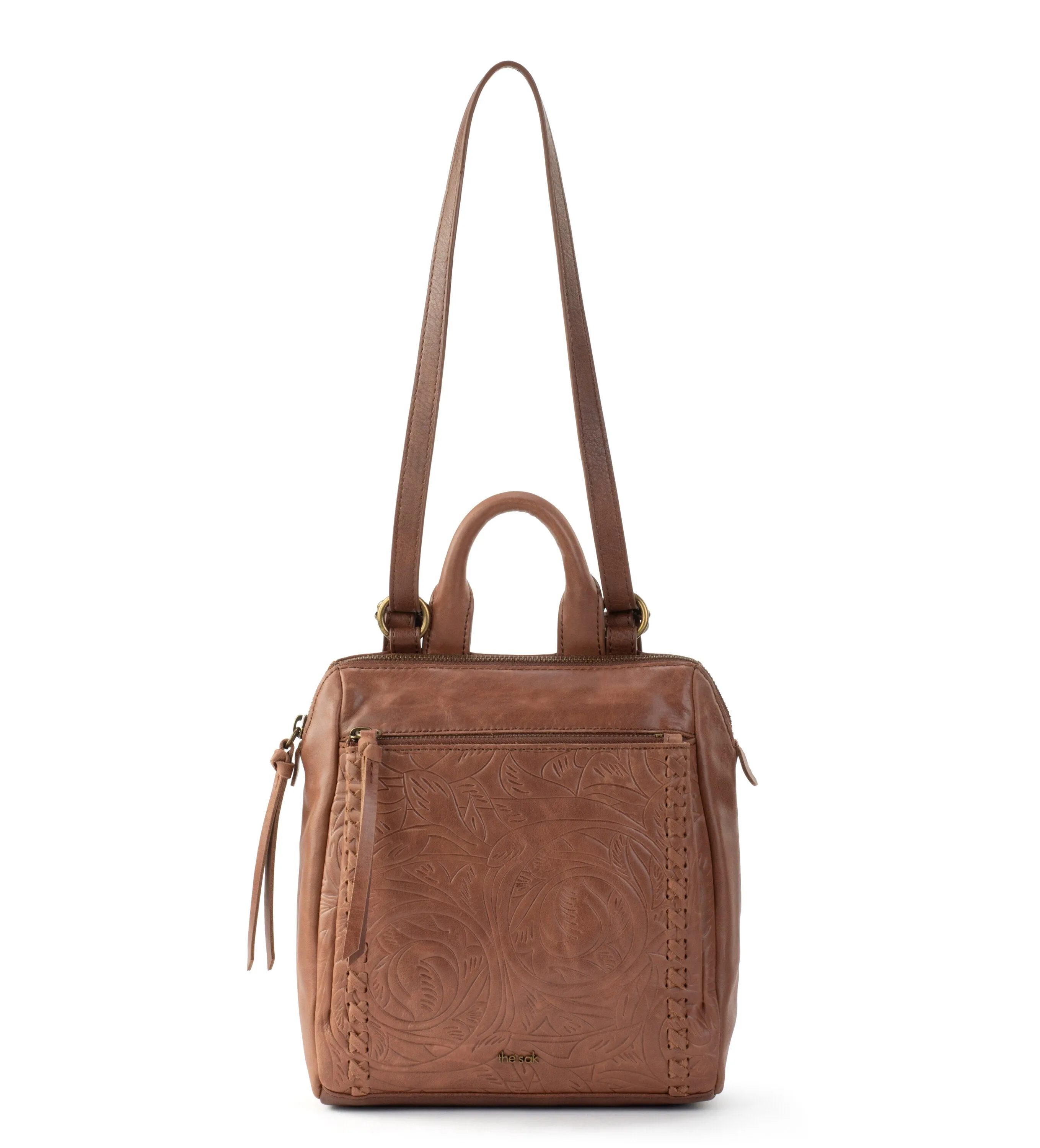 The Sak Loyola Leather Convertible Backpack