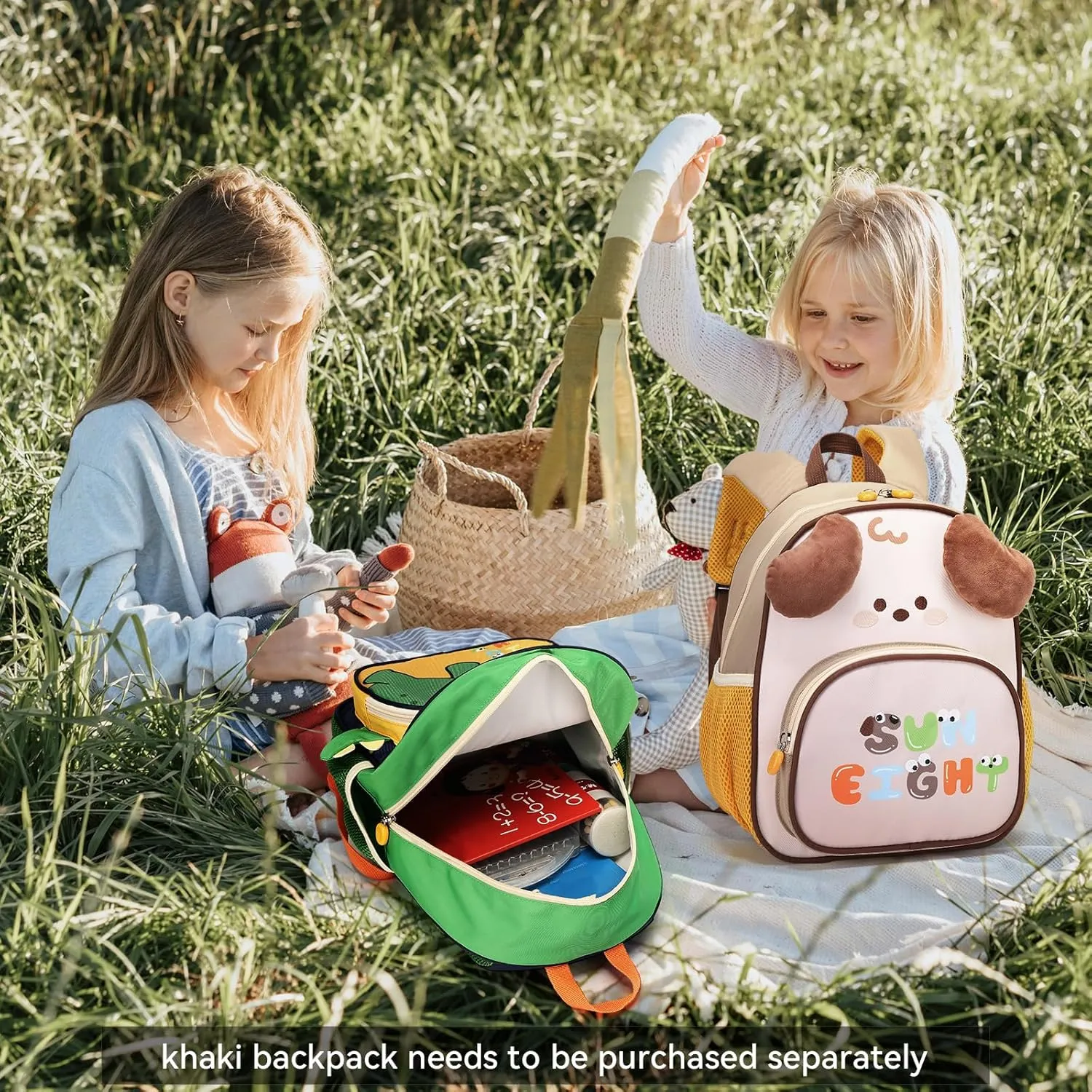 Toddler Backpack for Kids, Small 3D Cartoon Preschool for Age 2-4 kids Daycare Nursery Backpack for School (3D Dinosaur, Blue)