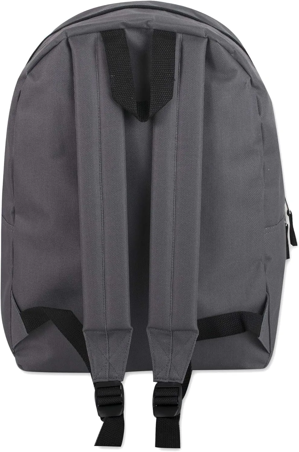 Trail maker 24 Pack- Classic 17 Inch Backpacks in Bulk Wholesale Back Packs for Boys and Girls (Gray)