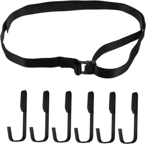 Tree Stand Straps and Hooks Set Hunting Safety Harness for Outdoor Use Versatile Tree Strap Hangers for Climbing St