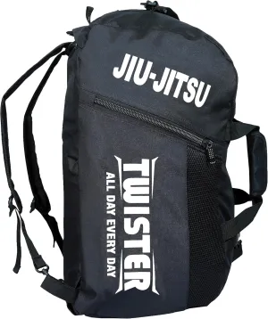 TWISTER Jiu jitsu backpacks (Black/White, Jiu jitsu backpacks)