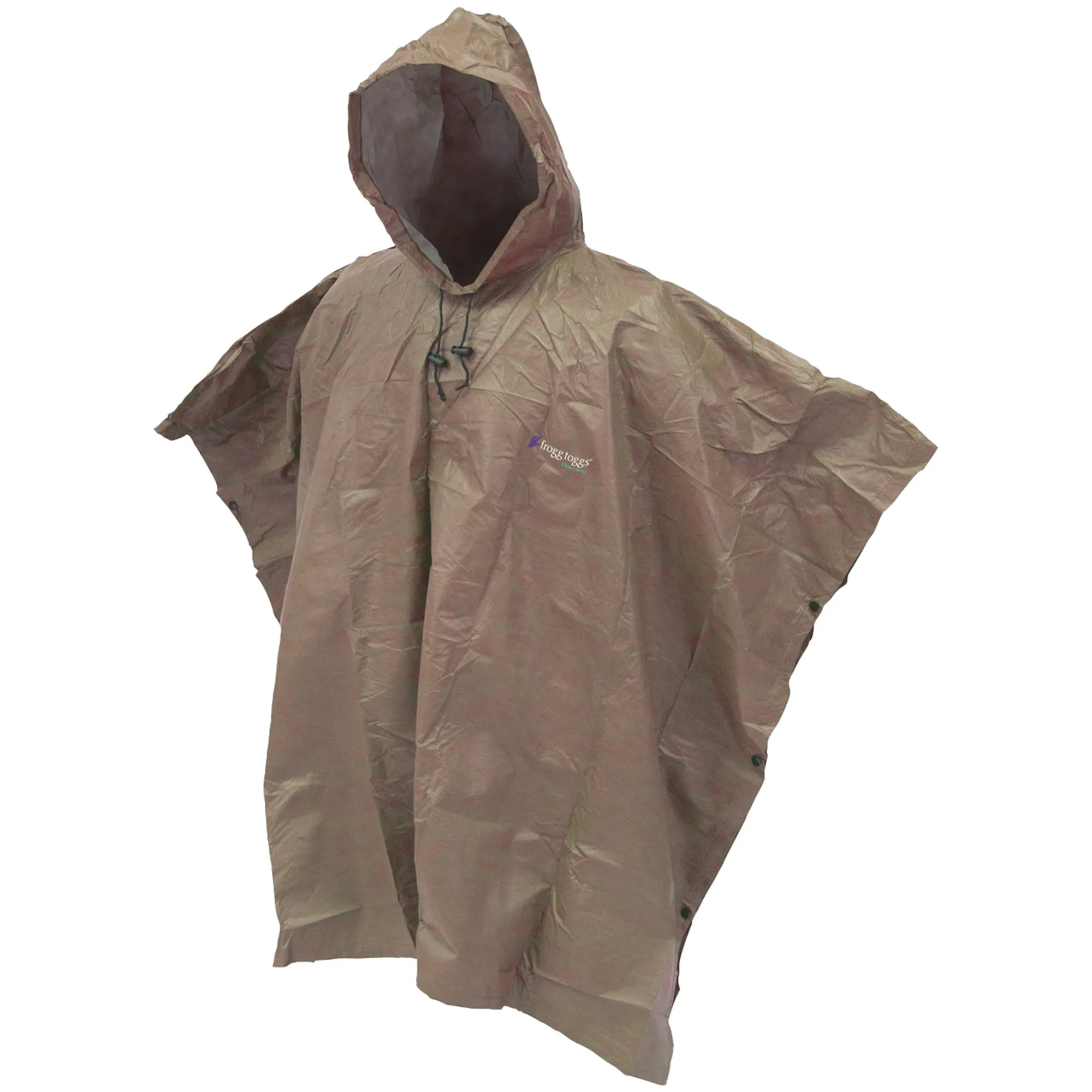 Ultra-lite Poncho W-hood Khaki