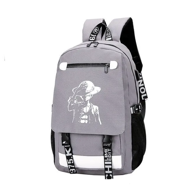 Unisex Animation Backpack (USB Charging/Laptop)