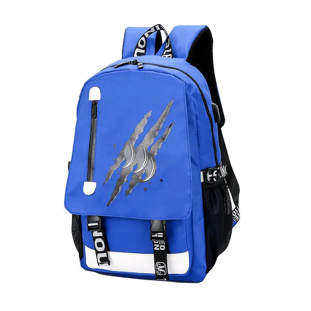 Unisex Animation Backpack (USB Charging/Laptop)