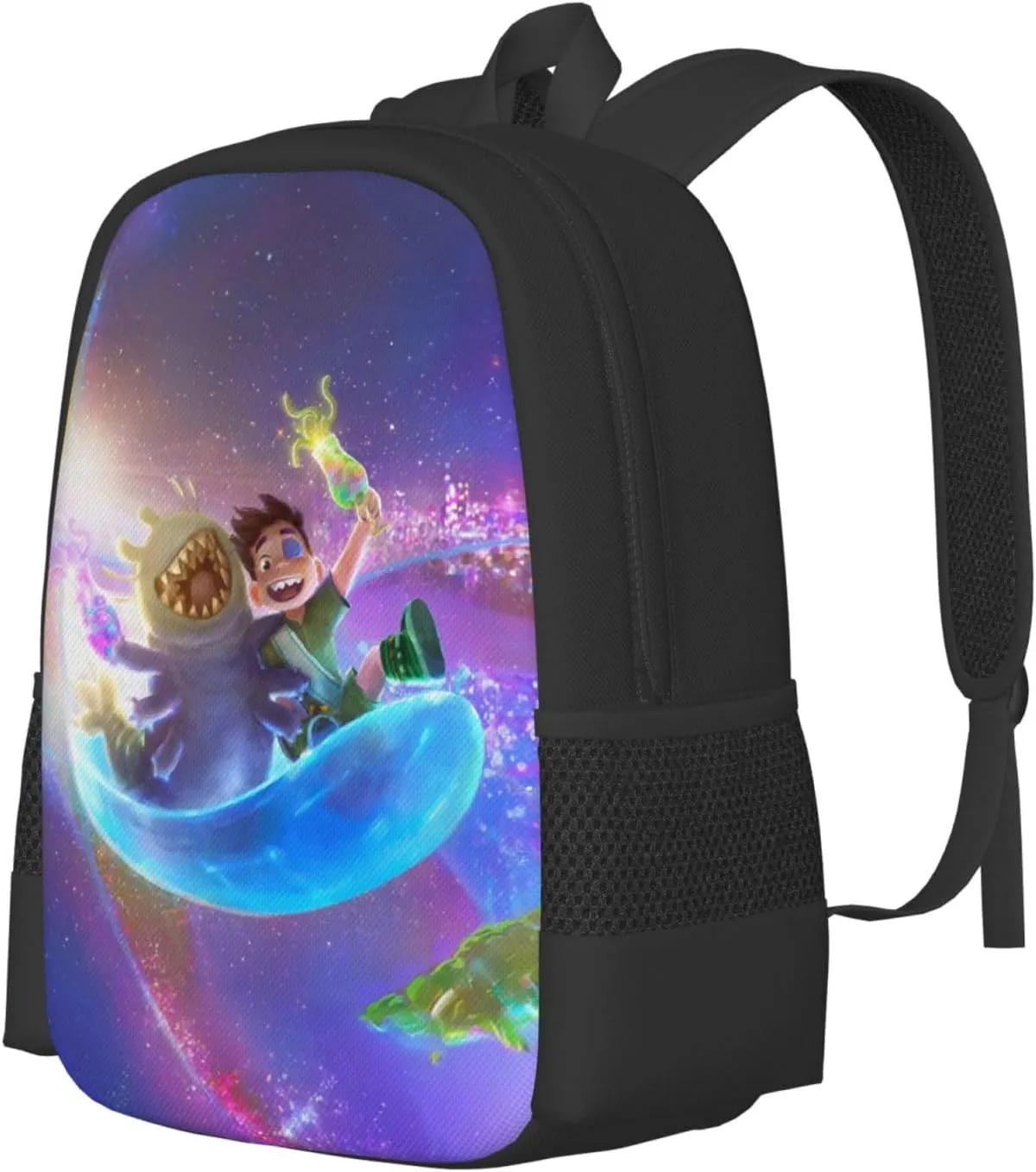 Unisex Novel Elio Backpacks Casual Lightweight Laptop backpack Fashion Primary Daypacks Bookbag For Daily travel, work, outings, Hiking