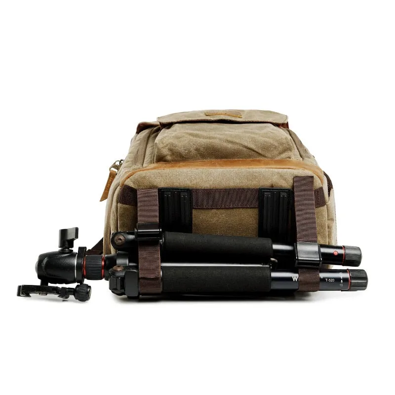 Unisex Waterproof Canvas Backpacks (Camera)