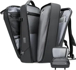 Vacuum Backpack,compression backpack for travel,50l Airback Backpack With Vacuum Seal,Business Back Pack,USB Charging Port bags Water Resistant Travel Backpack for Women & Men