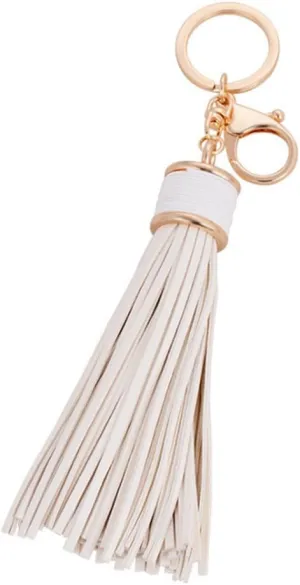 Vedory Keychain Leather Tassels Handbag Backpack bag Phone Key Ring Accessories Car Bag Charm Holiday Birthday for Girls