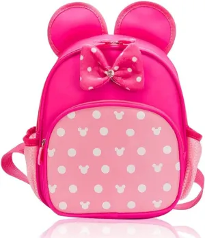 Voikukka Small Cute Backpacks for Girls Mini Backpacks Mouse Kids Travel Backpack Toddler Kindergarten Backpack Bookbag little Childrens Preschool Book Bags School Backpack
