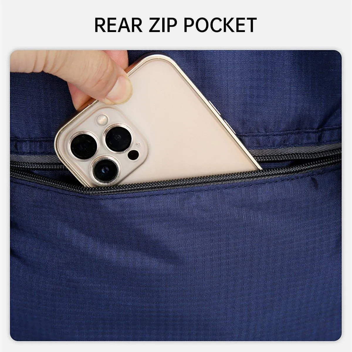 Waterproof Folding Backpack Lightweight Outdoor Leisure Bag Large Capacity