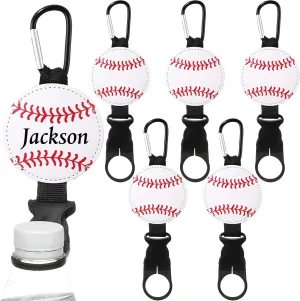 Weysat 6 Pcs Sports Bottle Buckle Clip Hanging Buckle Portable Water Bottle Holder Keychain Clip for Outdoor