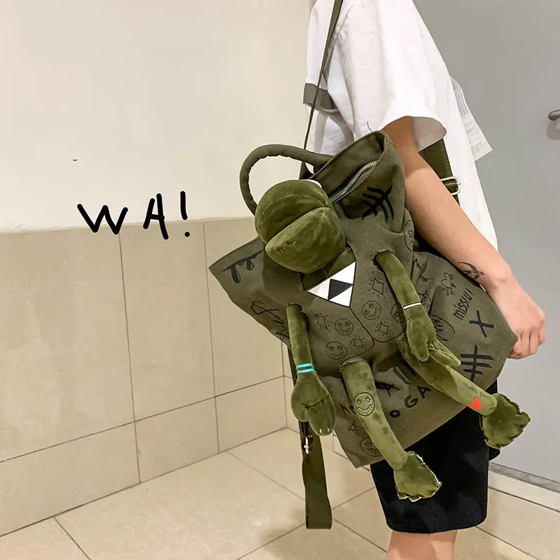 Wholesale Canvas Backpacks JDC-BP-Rongkun001