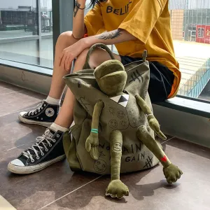 Wholesale Canvas Backpacks JDC-BP-Rongkun001