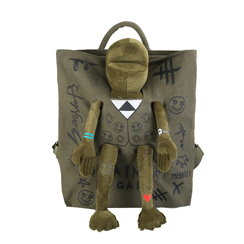 Wholesale Canvas Backpacks JDC-BP-Rongkun001